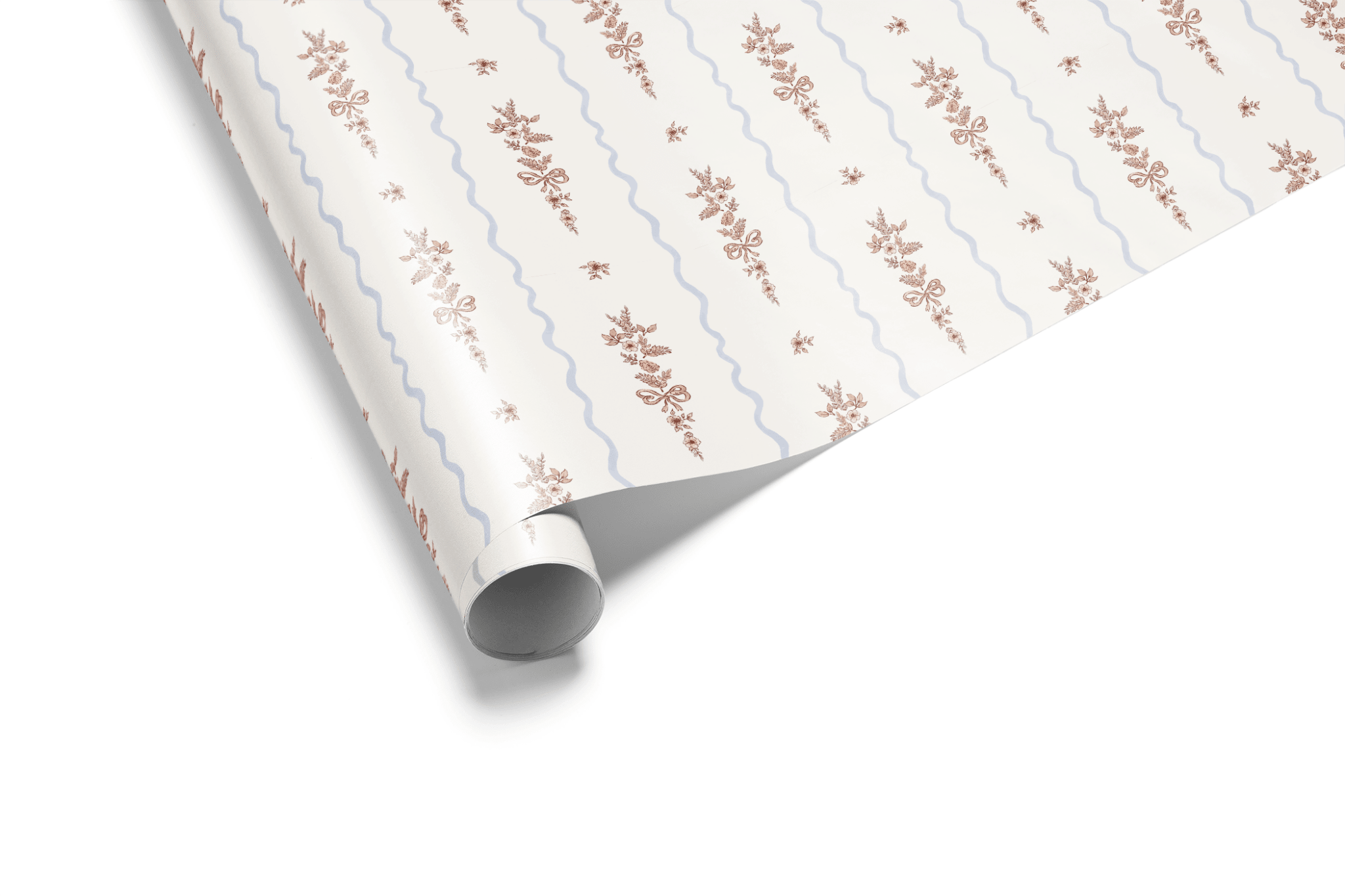 Christmas Wrapping Paper - Bow &amp; Bloom - Haus of Wrap