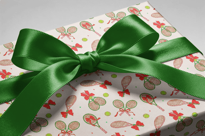 Tennis Wrapping Paper - Match Point - Haus of Wrap