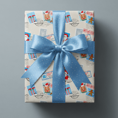 Christmas Wrapping Paper from Santa - North Pole Post - Haus of Wrap