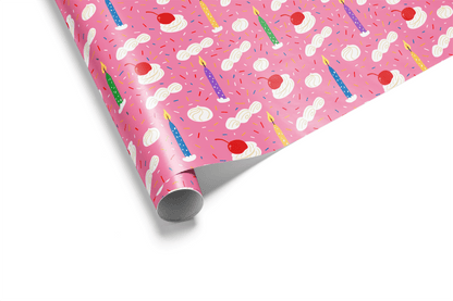 Birthday Cake Wrapping Paper - Take the Cake - Haus of Wrap