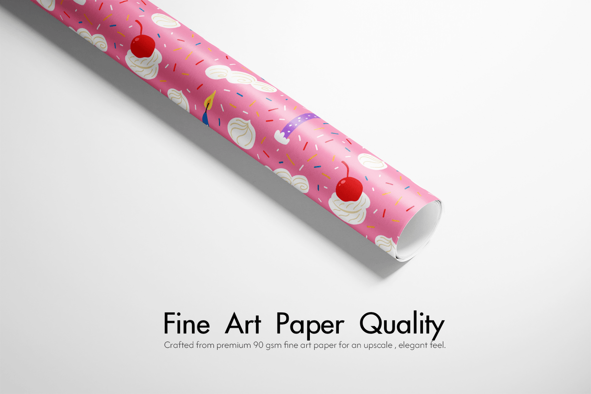 Birthday Cake Wrapping Paper - Take the Cake - Haus of Wrap