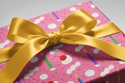 Birthday Cake Wrapping Paper - Take the Cake - Haus of Wrap