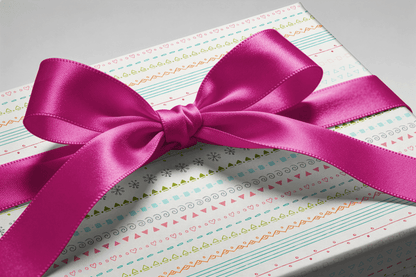 Pastel Wrapping Paper - Little Lines - Haus of Wrap