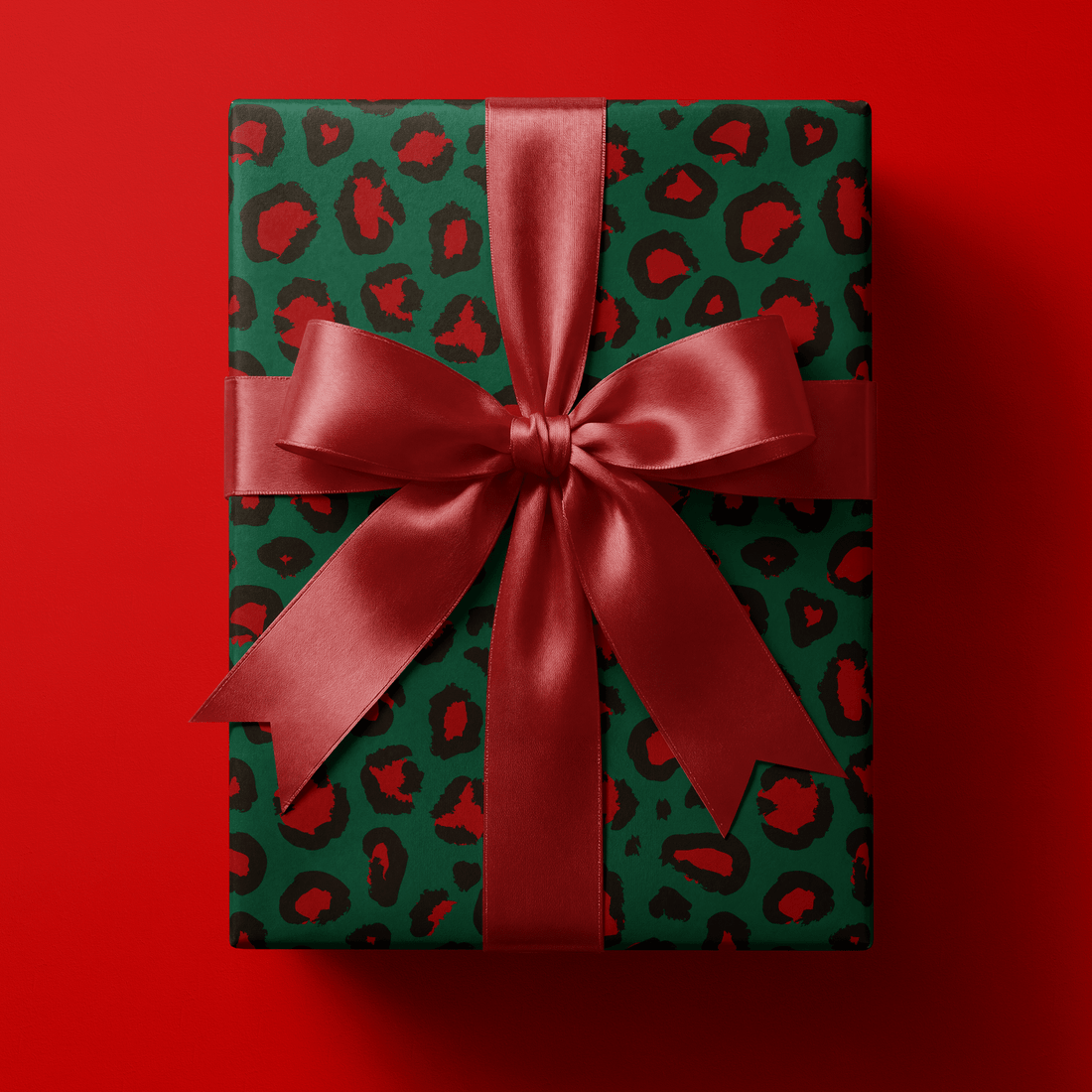 Leopard Wrapping Paper - Wild &amp; Festive - Haus of Wrap