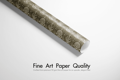 Olive Wrapping Paper - Antique Moss - Haus of Wrap