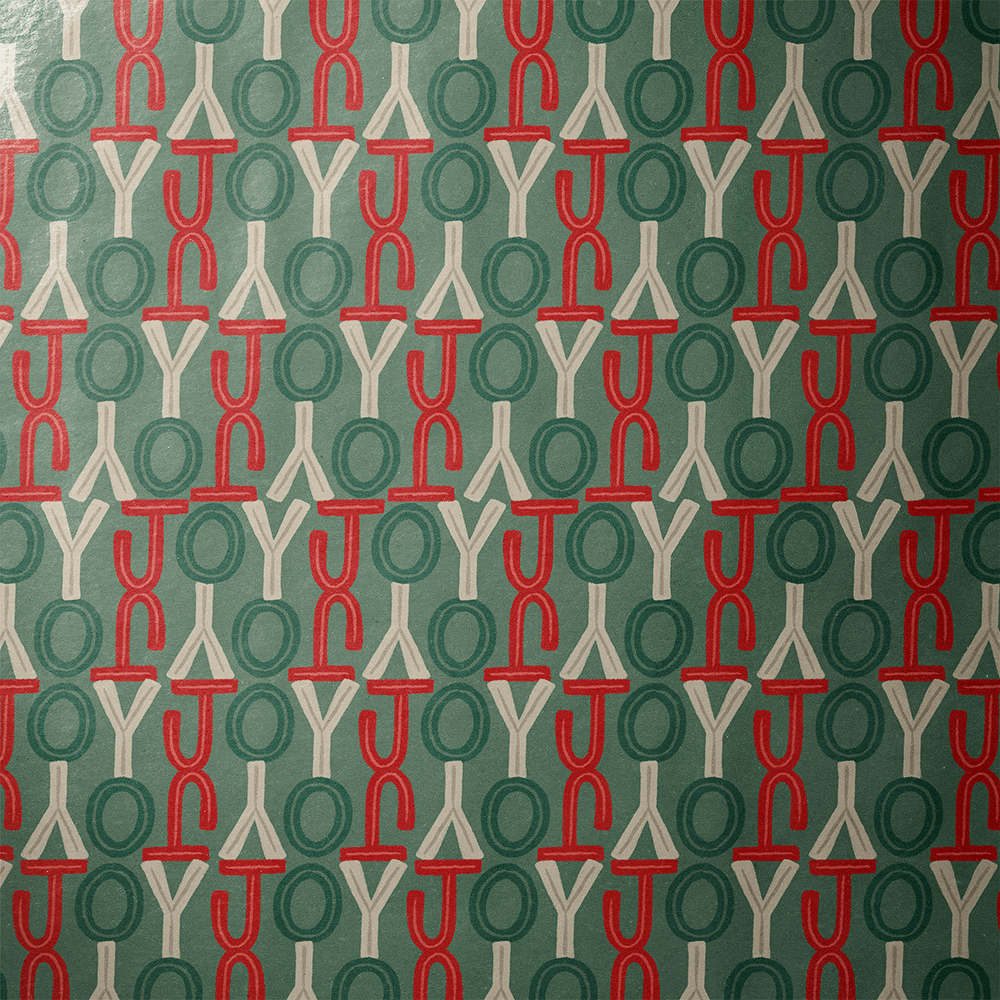Joy Wrapping Paper - Full of Joy - Haus of Wrap