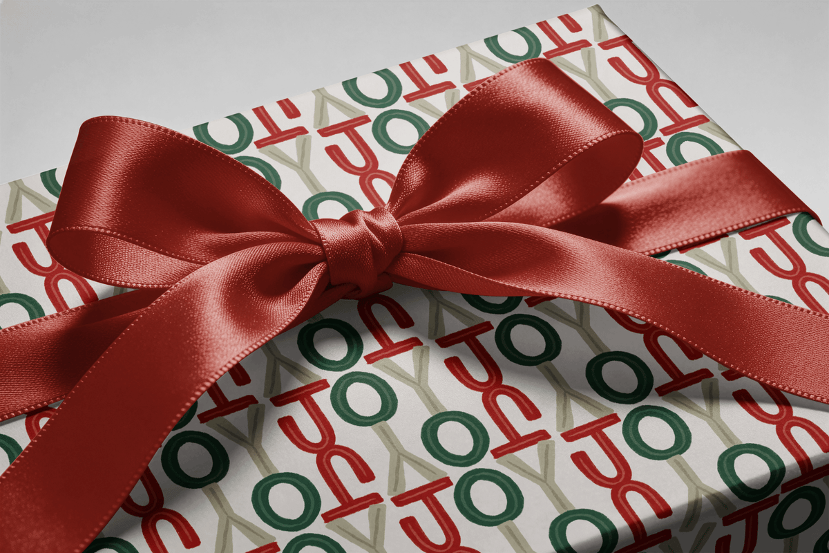 Joy Wrapping Paper - Full of Joy - Haus of Wrap