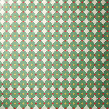 Polka Dot Christmas Wrapping Paper - Big Top Christmas - Haus of Wrap
