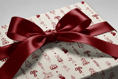 Toy Soldier Wrapping Paper - Christmas Playroom - Haus of Wrap