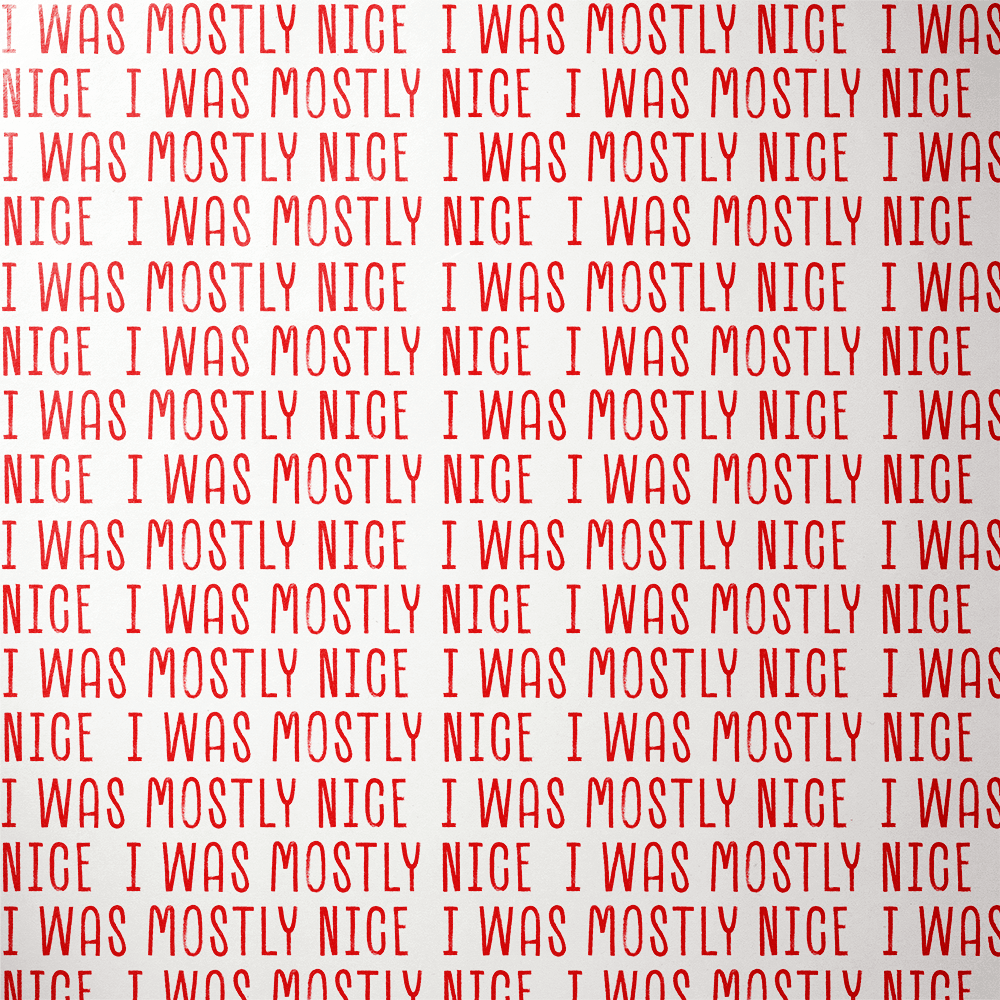Naughty Christmas Wrapping Paper - On My Best Behavior - Haus of Wrap