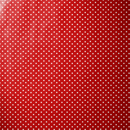 Red and White Polka Dot Wrapping Paper - Va-Va-Dot - Haus of Wrap