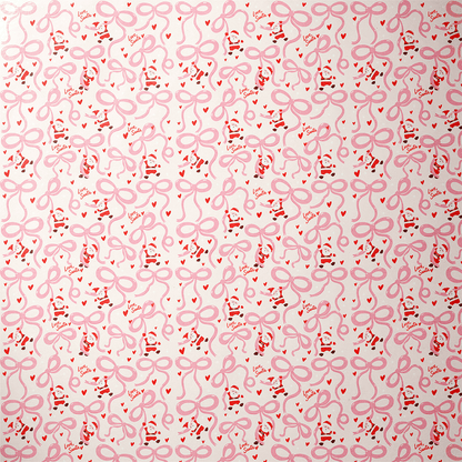 Love Santa Wrapping Paper - Hang On, Santa - Haus of Wrap