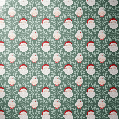 Mrs Claus Wrapping Paper - North Pole Sweethearts - Haus of Wrap