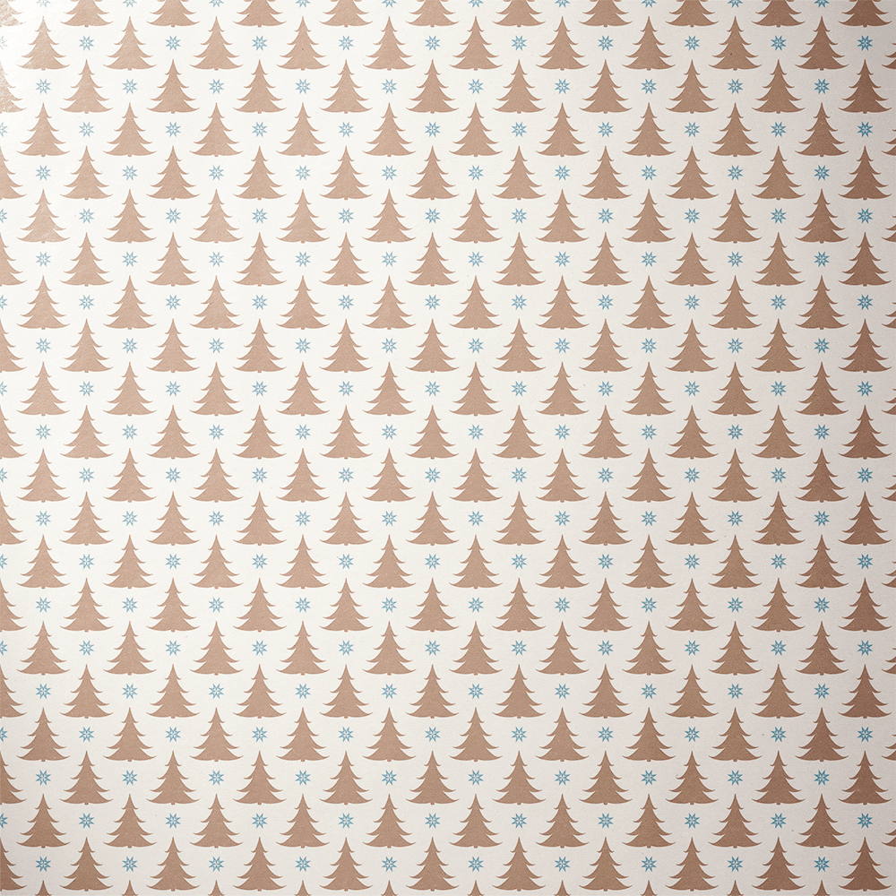 Minimalist Christmas Wrapping Paper - Winterthur - Haus of Wrap