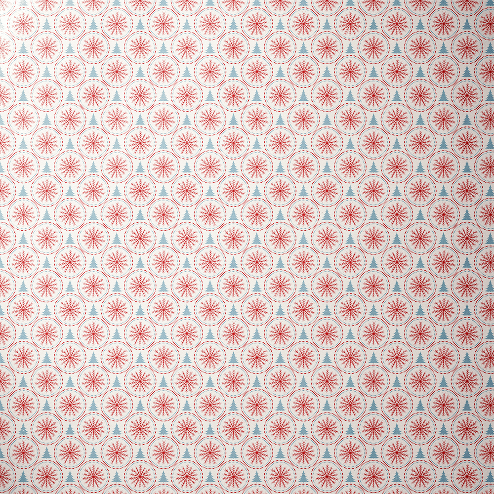 Red Christmas Wrapping Paper - Flurry &amp; Branch - Haus of Wrap