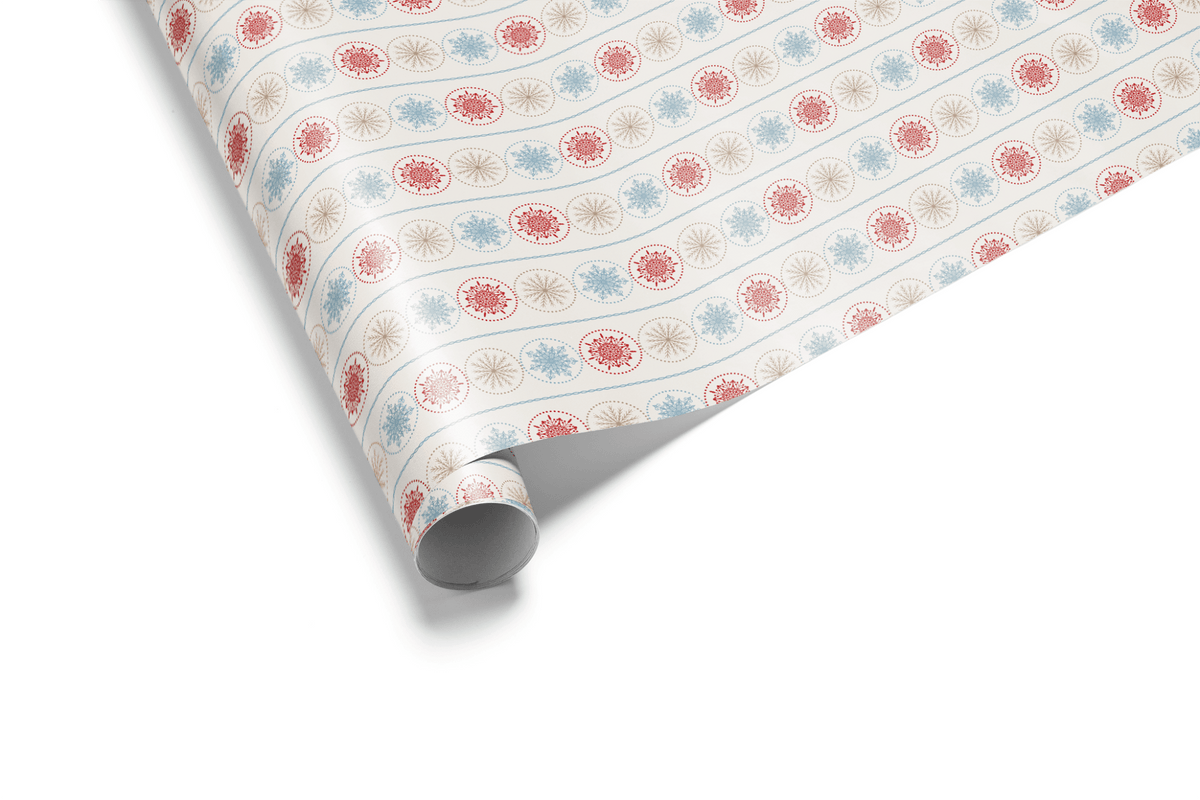 Colorful Christmas Wrapping Paper - Chill Factor - Haus of Wrap
