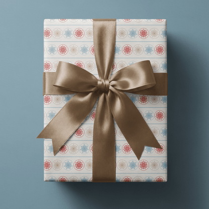 Colorful Christmas Wrapping Paper - Chill Factor - Haus of Wrap