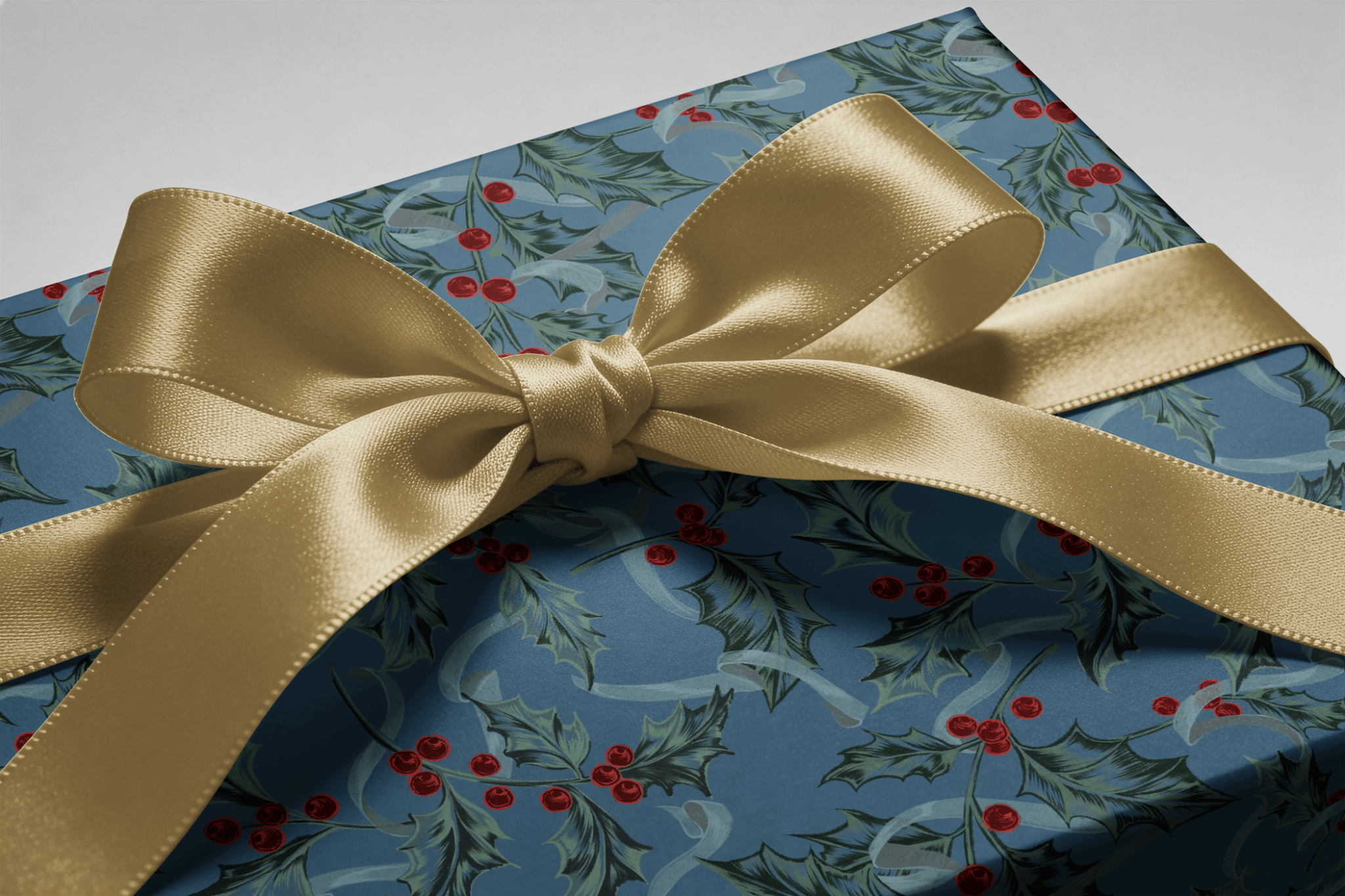 Vintage Christmas Wrapping Paper - Midwinter - Haus of Wrap