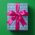 Colorful Christmas Wrapping Paper - Treeline Pop - Haus of Wrap