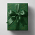 Green Gold Script Christmas Wrap - Seasons in Script - Haus of Wrap