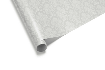 Wedding Wrapping Paper - Silver Vow - Haus of Wrap